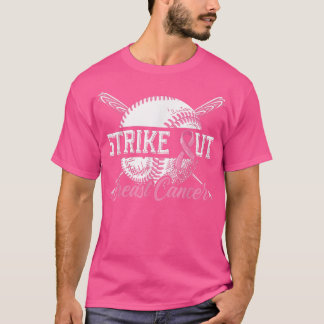Breastkrebs-Baseball-Brustkrebs beenden T-Shirt