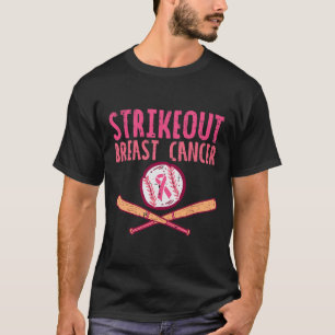 Breastkrebs-Baseball-Kampf T-Shirt