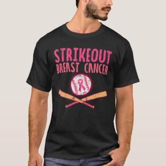 Breastkrebs-Baseball-Kampf T-Shirt