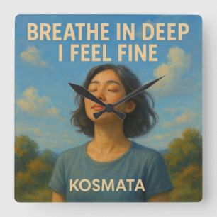 Breath in Deep - Wanduhren