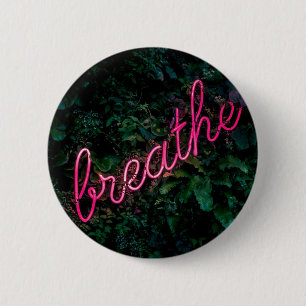 Breath Kurve Word Art Street 3D Art Vintag Signa Button