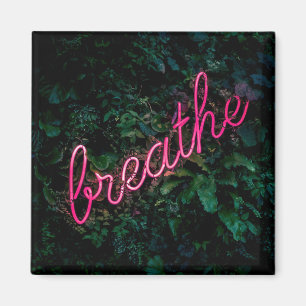 Breath Kurve Word Art Street 3D Art Vintag Signa Magnet
