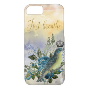 Breathe Blue Bird Collage Case-Mate iPhone Hülle