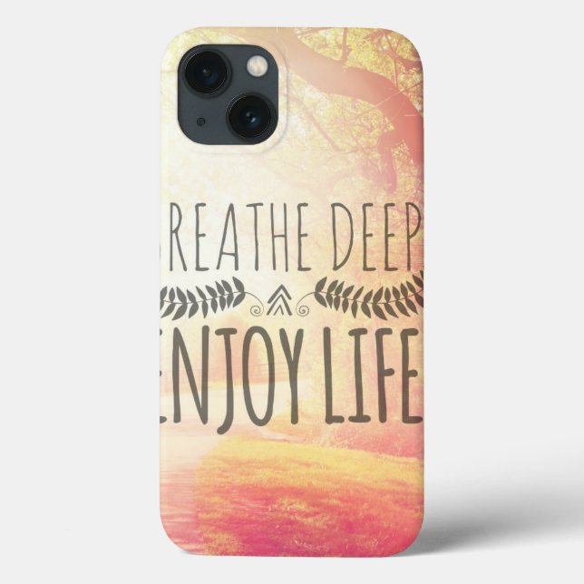 Breathe Deep Case-Mate iPhone Hülle (Rückseite)