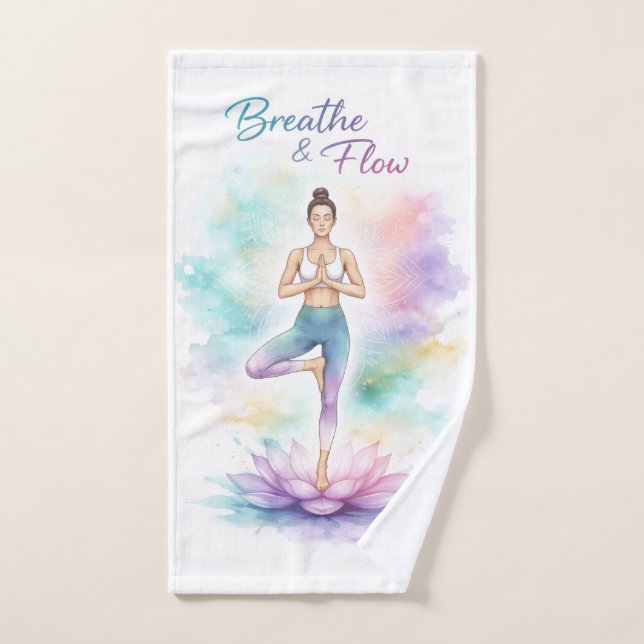 Breathe & Flow - Mindful Movement Towel Handtuch (Handtuch)