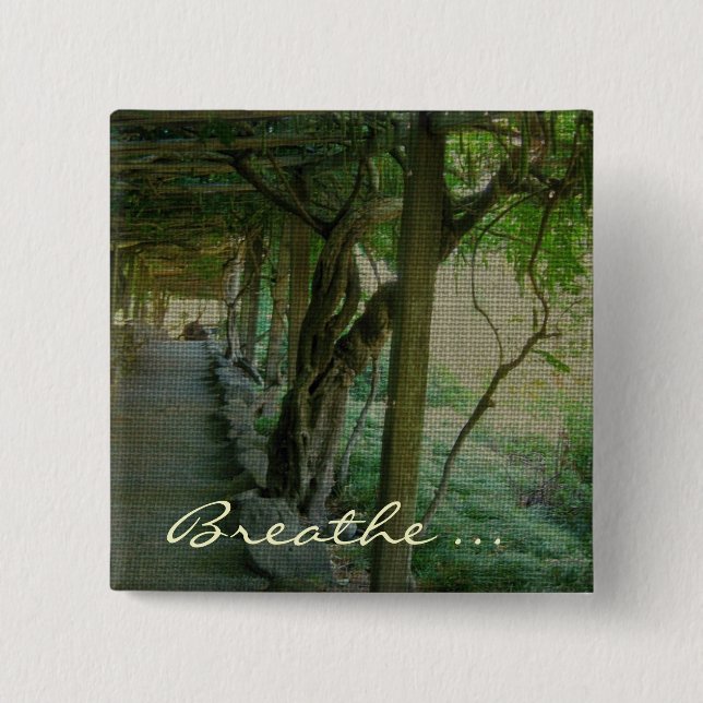 Breathe/Japanischer Garten - Schaltfläche Button (Vorderseite)