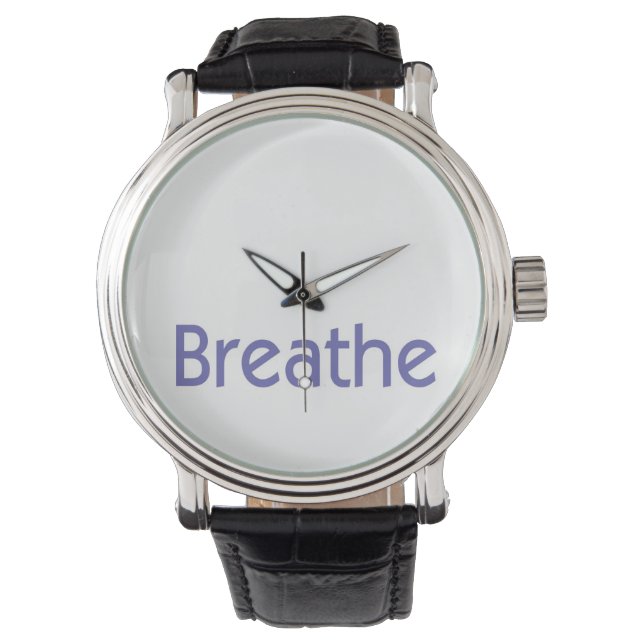 Breathe Watch Armbanduhr (Vorderseite)