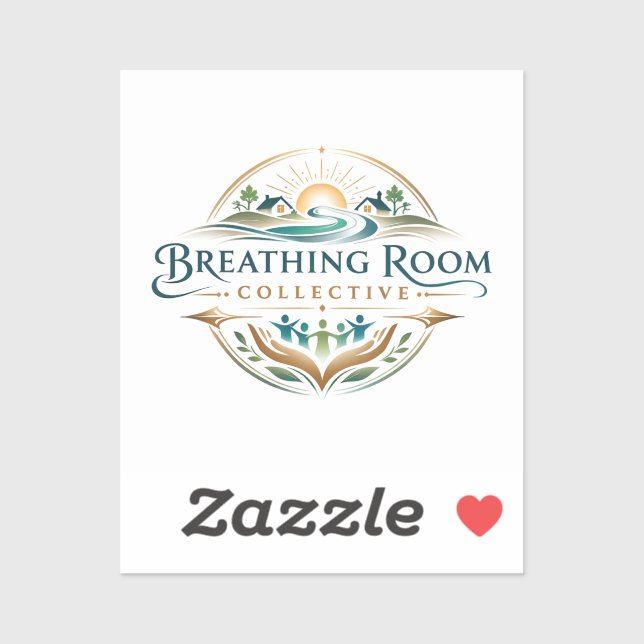 Breathing Room Collective Logo Sticker (Blatt)