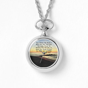 BREATHTAKING SUNRISE JEREMIAH 29:11 FOTO ARMBANDUHR
