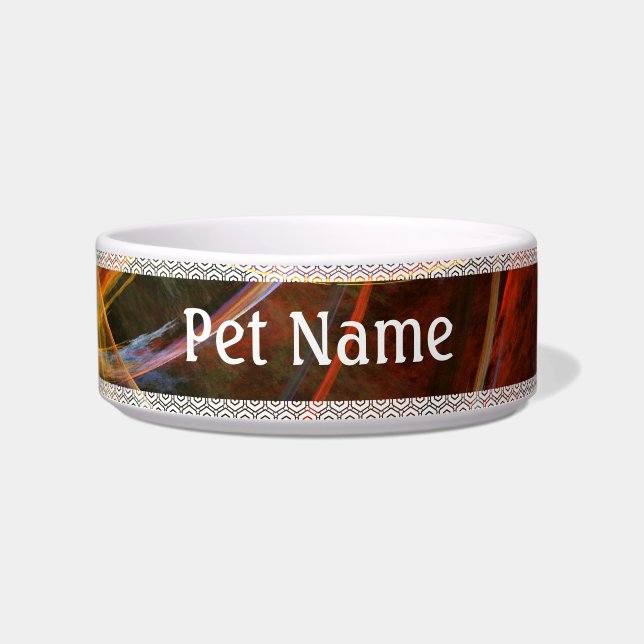 Brechen der Abstrakten Katzenschale des Kreises Napf (Vorderseite)