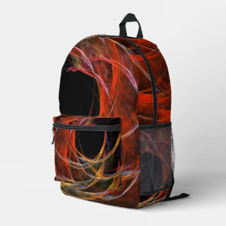 Brechen der Abstrakten Kunst des Kreises Bedruckter Rucksack
