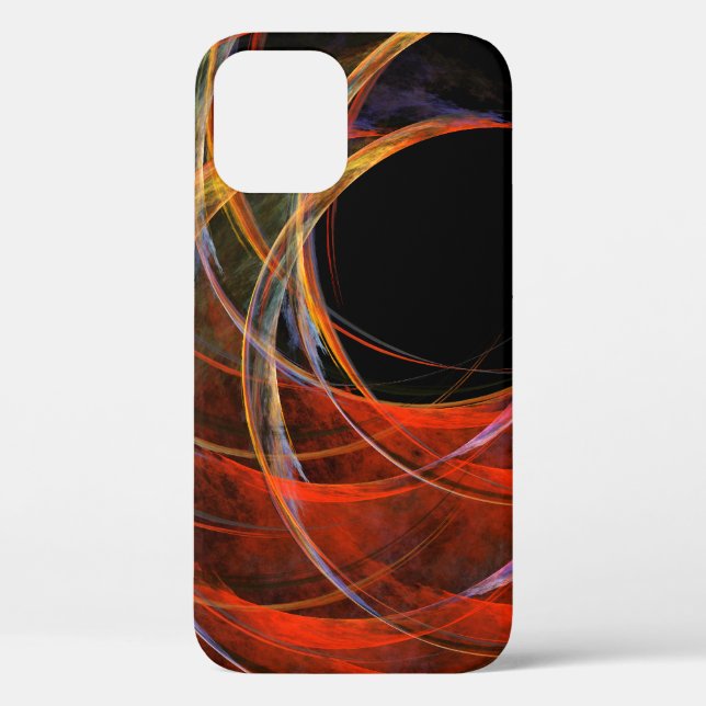 Brechen der Abstrakten Kunst des Kreises Case-Mate iPhone Hülle (Rückseite)