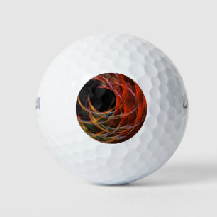 Brechen der Abstrakten Kunst des Kreises Golfball