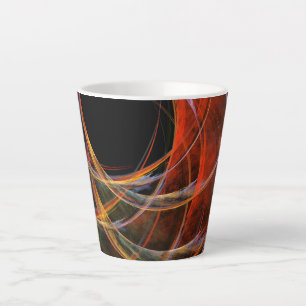 Brechen der Abstrakten Kunst des Kreises Milchtasse