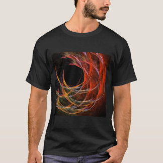 Brechen der Abstrakten Kunst des Kreises T-Shirt