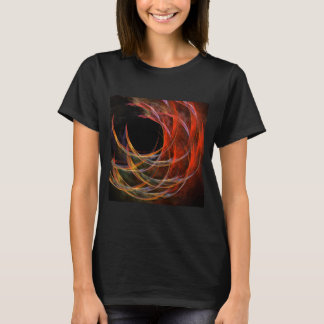 Brechen der Abstrakten Kunst des Kreises T-Shirt
