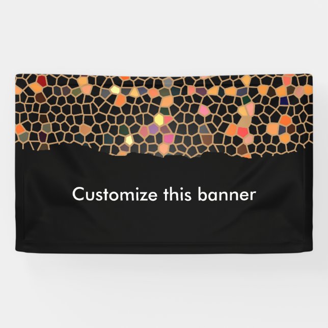 Brechen der Glasdecken-Fahne Banner (Horizontal)