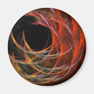 Brechen des Abstrakten Rundmagazins Magnet