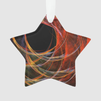 Brechen des Circle Abstrakt Art Akrylus Star Ornament