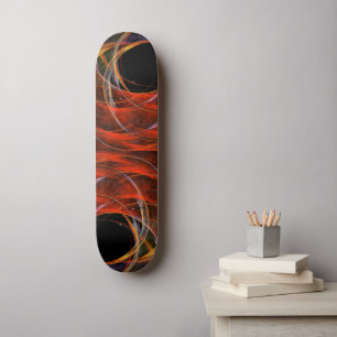 Brechen des Circle Abstrakt Art Skateboards