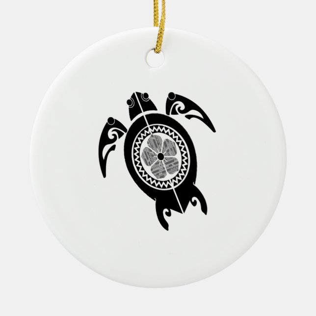 BRECHEN SIE DIE OBERFLÄCHE KERAMIK ORNAMENT (Vorne)