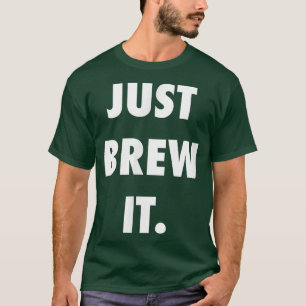 Brechen Sie es Kaffee Koffein Perk Grounds Spaß T-Shirt