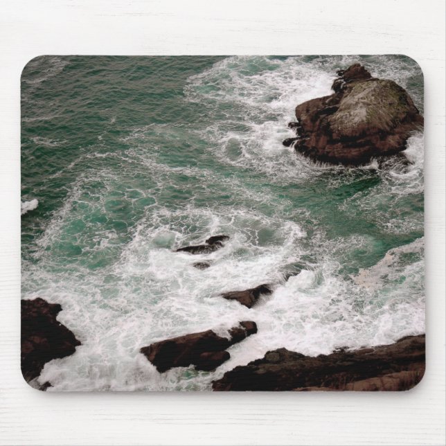 Brechende Wellen  Mousepad (Vorne)