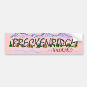Breckenridge Colorado Autoaufkleber