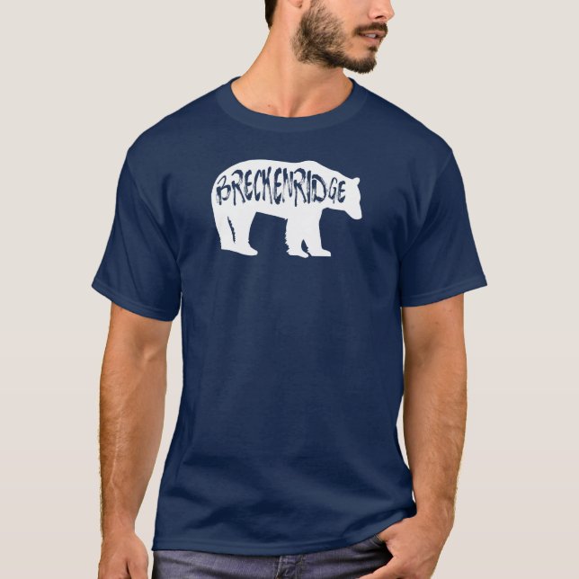 Breckenridge Colorado Bear T-Shirt (Vorderseite)