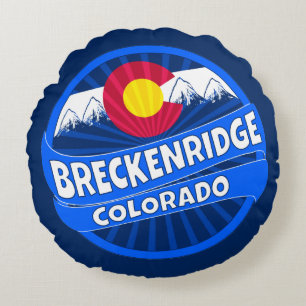 Breckenridge Colorado Berg Burst Kissen