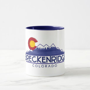 Breckenridge Colorado Holzberge Tasse