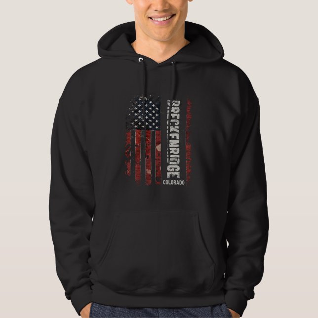 Breckenridge Colorado Hoodie (Vorderseite)