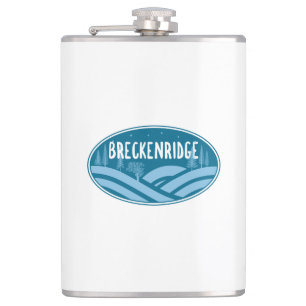 Breckenridge Colorado im Freien Flachmann