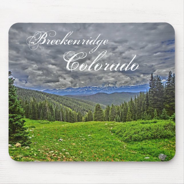 Breckenridge Colorado landschaftliches Mousepad (Vorne)