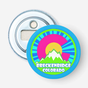 Breckenridge Colorado Neonalflaschenöffner Flaschenöffner