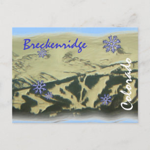 Breckenridge Colorado Postkarte