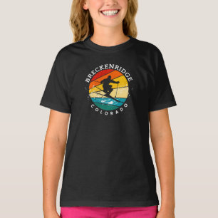 Breckenridge Colorado Retro Vintager T - Shirt