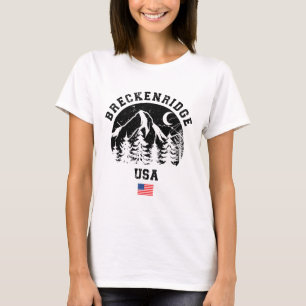 Breckenridge Colorado Ski Resort Alpin Skigebiet T-Shirt