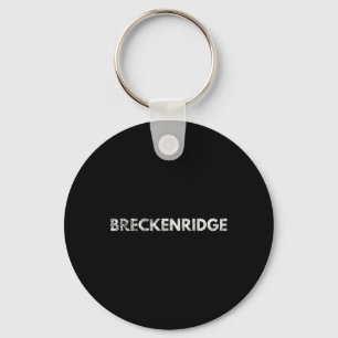 Breckenridge Colorado Skifahren Snowboardfahren  Schlüsselanhänger