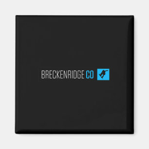 Breckenridge Colorado Snowboard Box Typ Magnet