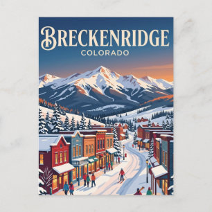 Breckenridge Colorado, USA Postkarte