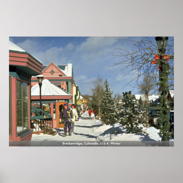 Breckenridge, Colorado, USA, Winter Poster (Vorne)
