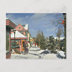 Breckenridge, Colorado, USA Winter Postkarte