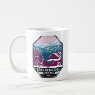 Breckenridge Colorado Winter Skigebiet Kaffeetasse