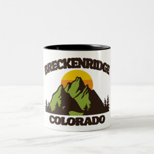 Breckenridge, Colorado Zweifarbige Tasse