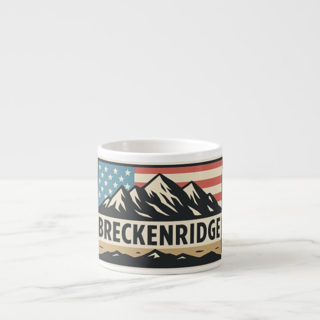 Breckenridge Espresso Cup Espressotasse (Vorderseite)