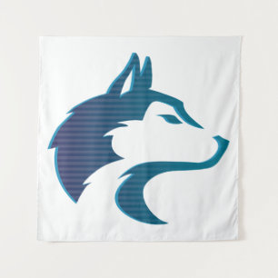 Breckenridge-Huskies #3 Wandteppich