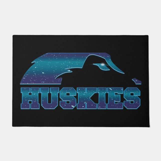 Breckenridge-Huskies #5 Fußmatte (Vorderseite)