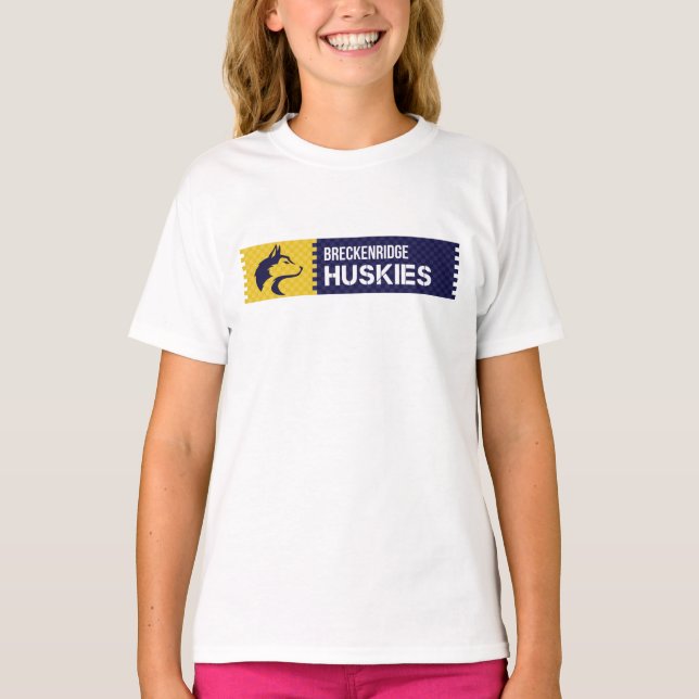 Breckenridge-Huskies #6 T-Shirt (Vorderseite)