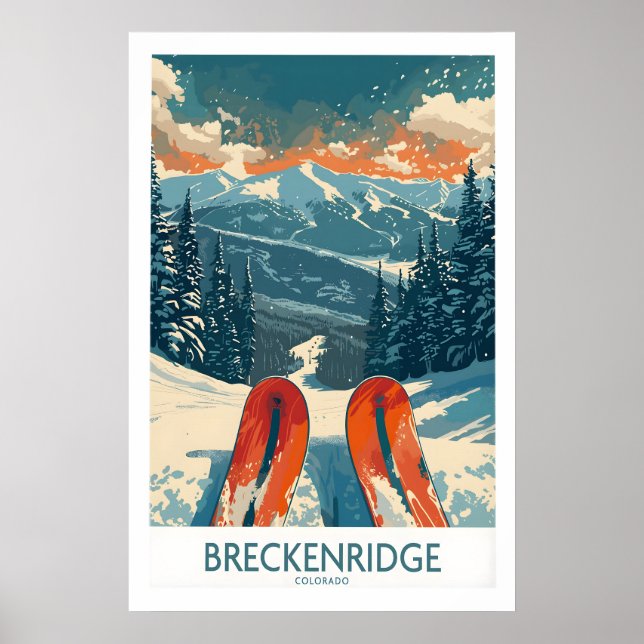 Breckenridge Poster Colorado 1 (Vorne)